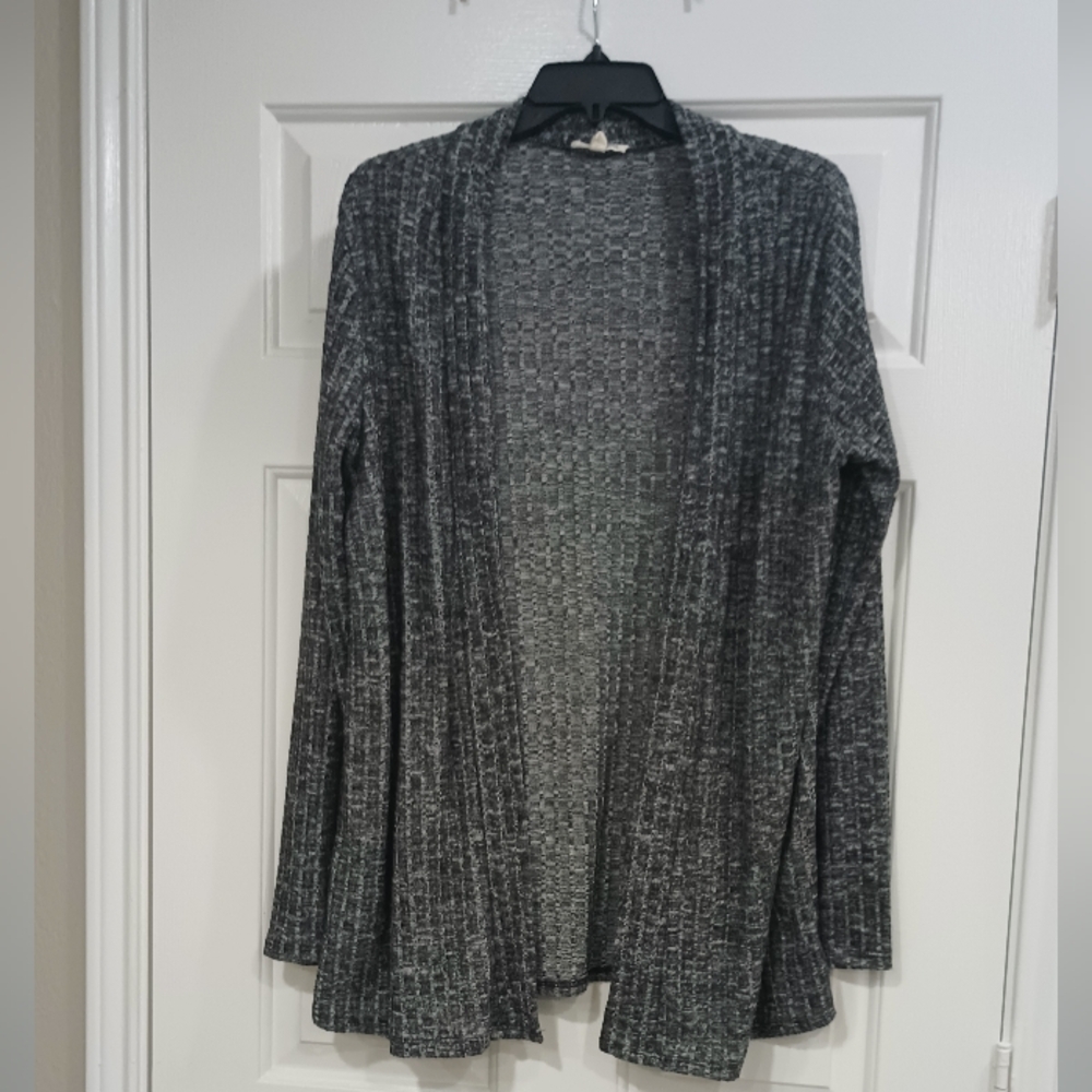 Rolla Coster Gray Open-Front Cardigan
